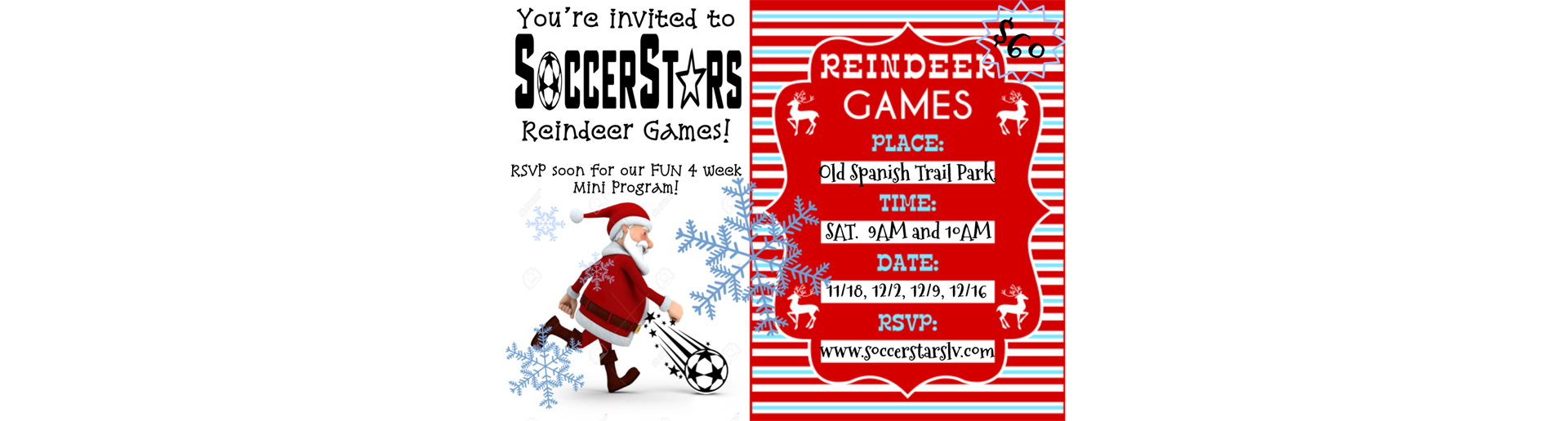Reindeer Games 2023 Mini Holiday League Registration is Open!